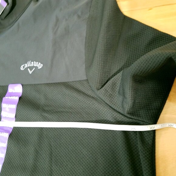 Callaway Men’s Quarter Zip Pullover – Black – Size XXL – New!!! - Picture 5 of 13